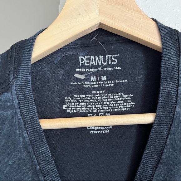 Peanuts Tee shirt Grey Rainbow M - Picture 5 of 6